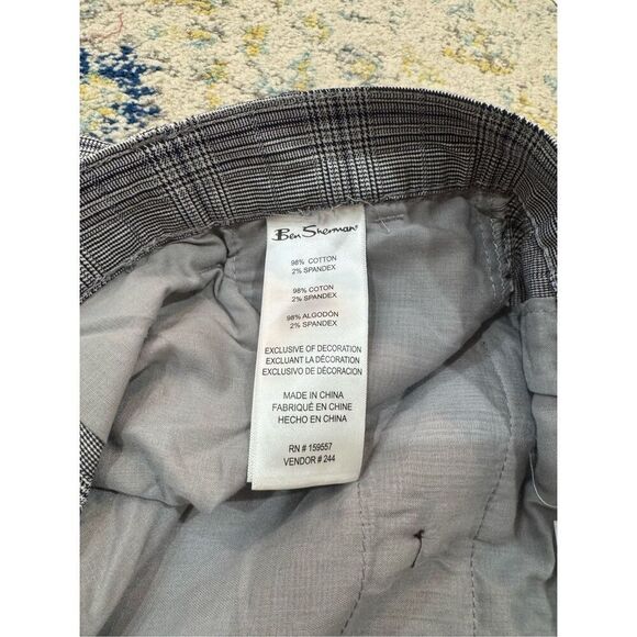 Ben Sherman NWT Heritage Check Slim Taper Trouser size 38 x 30 - Picture 7 of 8